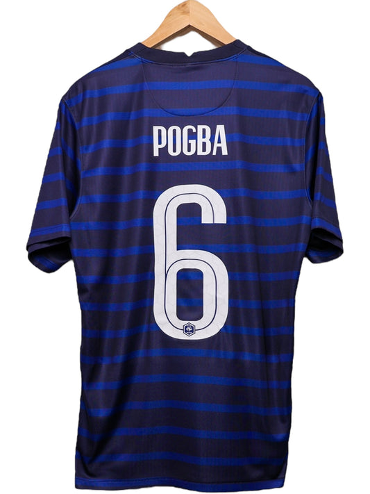 Frankrijk Thuis Shirt 2020 Pogba #6 (M)