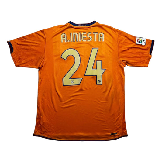 Barcelona Uit Shirt 2006/2008 (XL) Iniesta