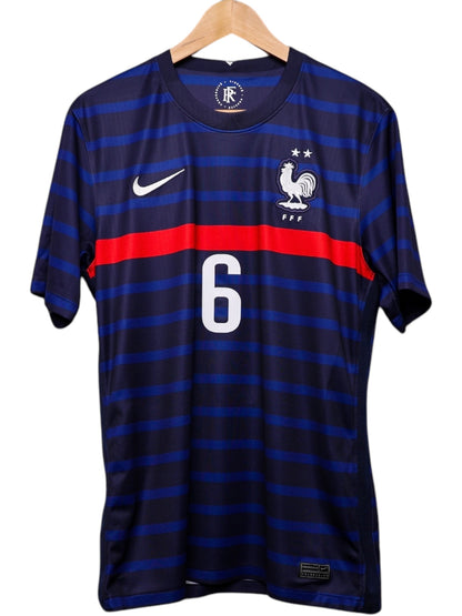 Frankrijk Thuis Shirt 2020 Pogba #6 (M)