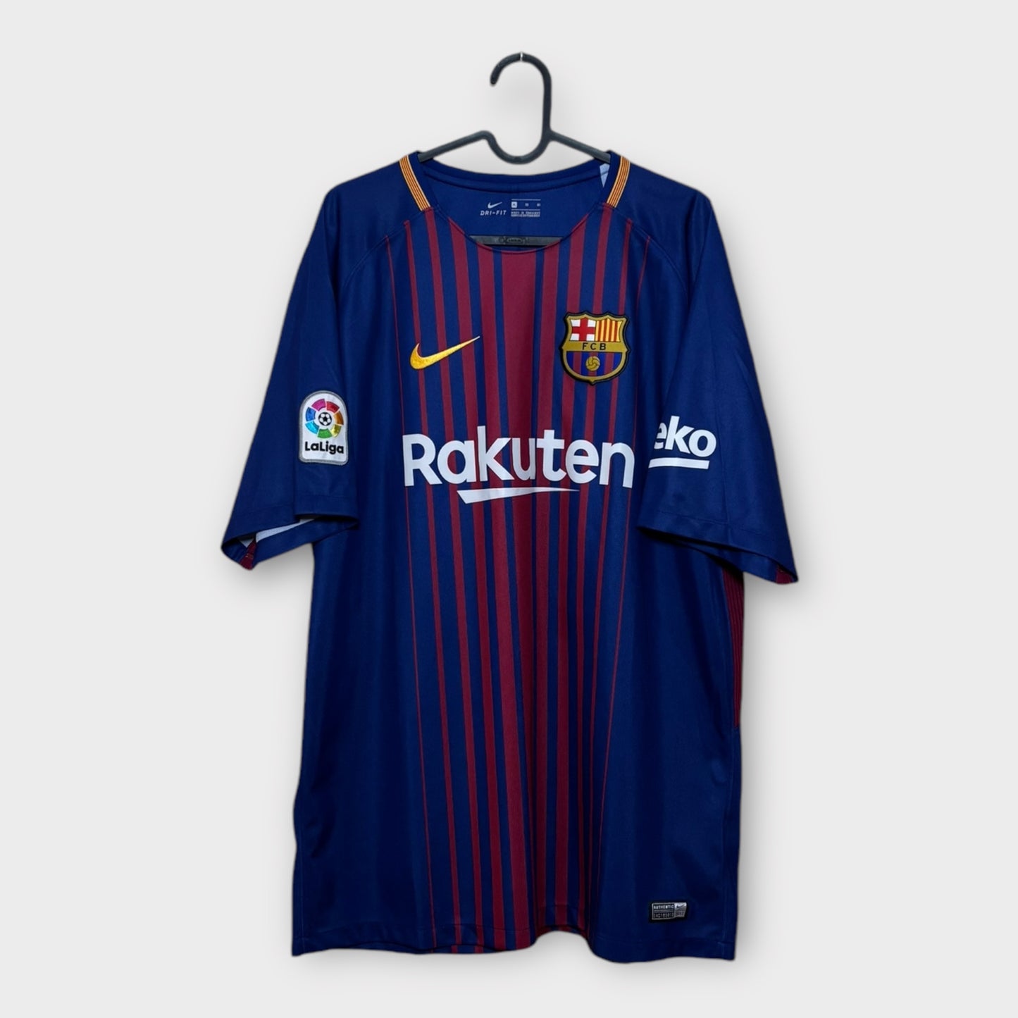 Barcelona Home Shirt 2017/2018 (XL) Messi