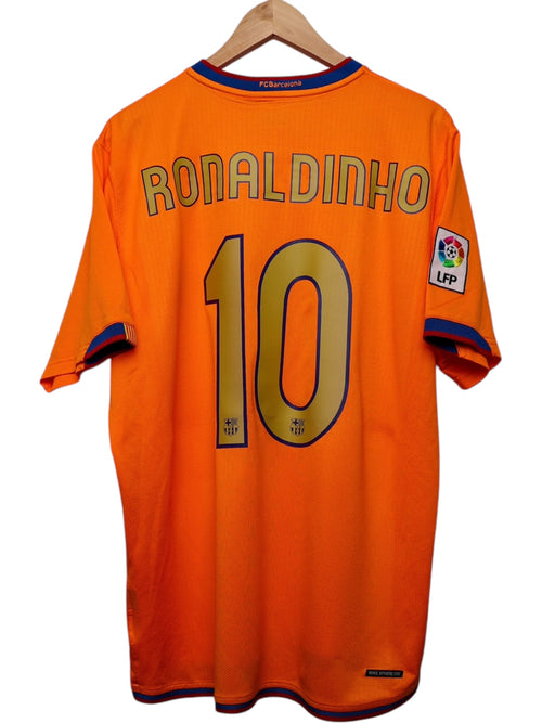 Barcelona Uit Shirt 2006/2007 Ronaldinho #10 (L)