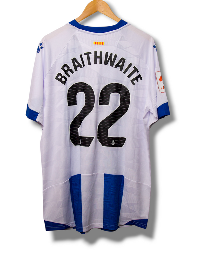 Espanyol 2023/2024 Heimtrikot Braithwaite #22 (XXL)